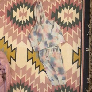 Toddler girls sweatsuit